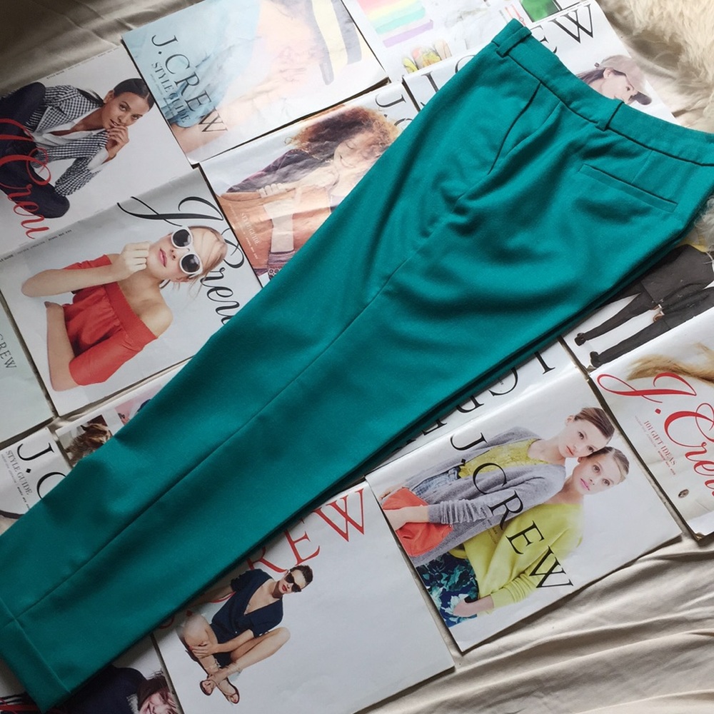 JCrew Cafe Capri sz 2 - Picture 4 of 11